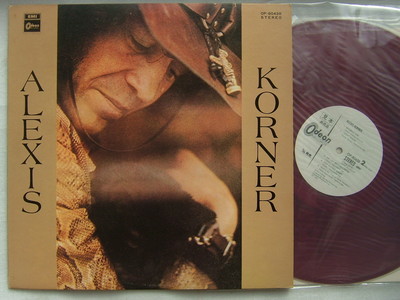 PROMO WHITE LABEL RED VINYL / ALEXIS KORNER S/T