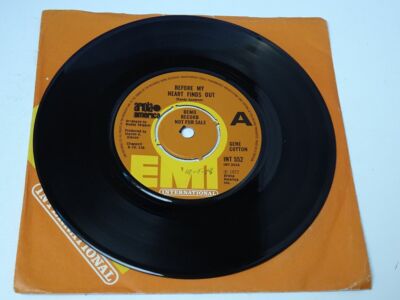 Gene Cotton:   Before My Heart Finds Out   EX+   PROMO  7''