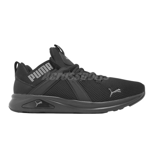 Puma Enzo 2 Wide Black Gray Men Road Running Jogging Shoes 194163-12 - Picture 6 of 8