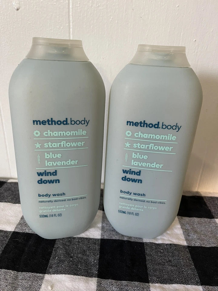 Method Body Camomile Lavender Starflower Body Wash LOT OF 2 18oz. each NEW - Image 2 of 4