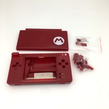 Red Mario Full Housing Shell Case  Screwdriver Kit for Nintendo DS Lite NDSL