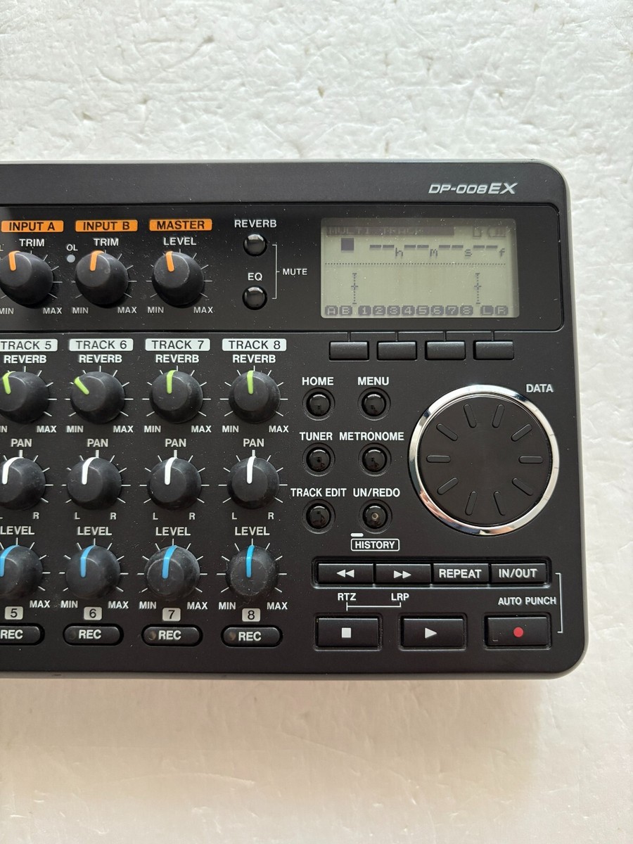 TASCAM DP-008EX デジタルポケットスタジオ TASCAM DP-008EX Digital 8-Track Pocketstudio | Guitar Center