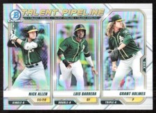 2021 5252C Bowman Talent Pipeline REFRACTOR Luis Barrera/Nick Allen/Grant Holmes