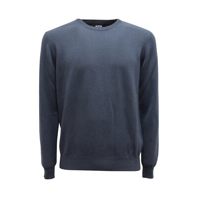 8939AV MAGLIONE UOMO ALPHA STUDIO MAN CASHMERE SWEATER