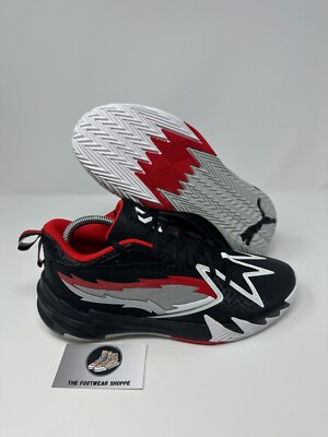Puma x Scoot Zeros O.D.D. City 310901-01 Mens Black Red Basketball Shoes Sneaker