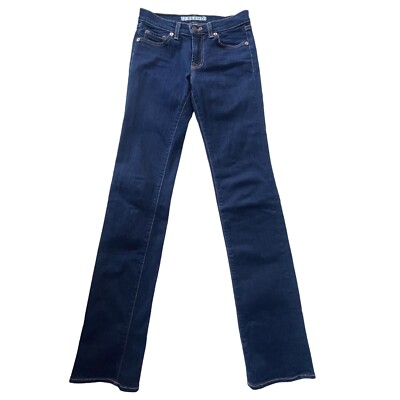 J Brand Jeans Womens size 24 Dark Blue Skinny Straight Cigarette