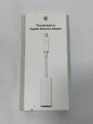 APPLE A1433 THUNDERBOLT TO GIGABIT ETHERNET ADAPTER OVP TOP!