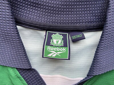 LIVERPOOL 1999 2000 AWAY FOOTBALL SHIRT SOCCER JERSEY REEBOK sz 38