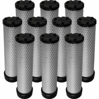 10X Mahle / Knecht LXS 284 SekundäRluftfilter Air Filter
