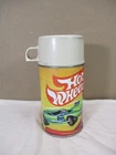 Vintage 1969 Hot Wheels Redlines Metal Thermos Red Lid No.2804 - Complete