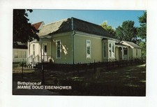 Vintage Post Card - Birthplace of Mamie Doud Eisenhower - Boone Iowa - #2
