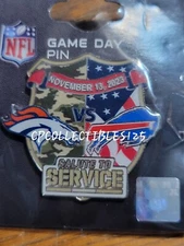 Buffalo Bills VS Denver Broncos Game day Pin 11/13/2023 Highmark  Stadium NEW