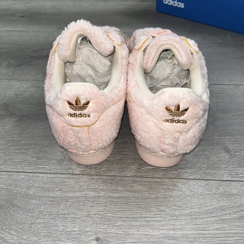 Adidas Superstar Concha Fresa / Rosa Helado / Blanco - Talla UK 9.5 / EU 44 - Imagen 8 de 9