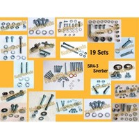 Normteile Pass F Simson SR4-3 Sperber 250 Schrauben Muttern Schraubensatz 19 Set