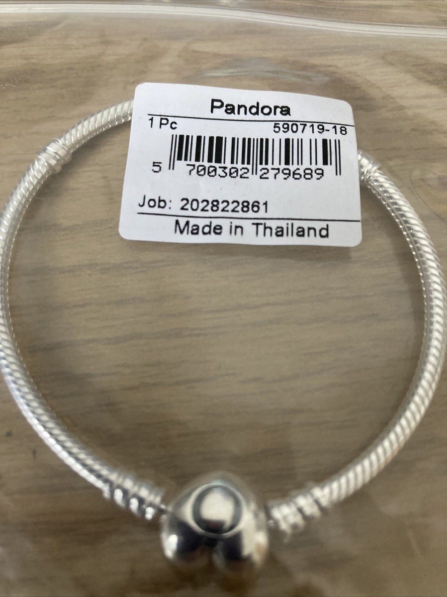 総額8万相当　Pandora Pandora S925 Pave CZ Signature Clasp Bracelet 590723CZ-18cm - 7