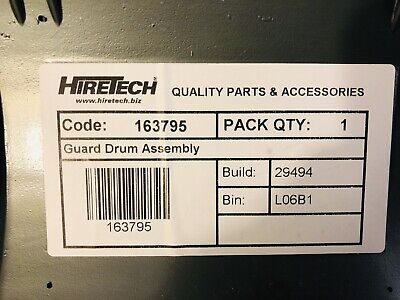 Buy Hiretech Floor Sander Guard Drum Assembly 163683