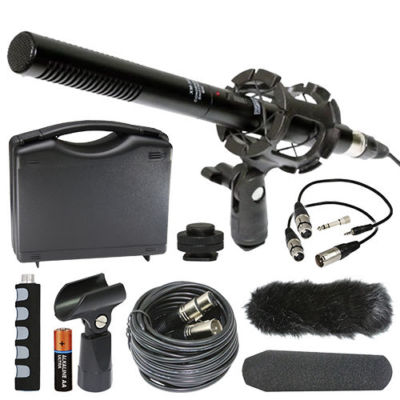 Sony Alpha a6500 Digital Camera External Microphone Vidpro XM-55 13-Piece Kit