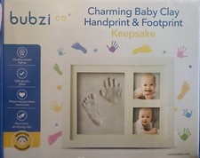 NEW 2010s Bubzi Baby Clay Handprint  Footprint Keepsake Kit Memory SEALED 9159