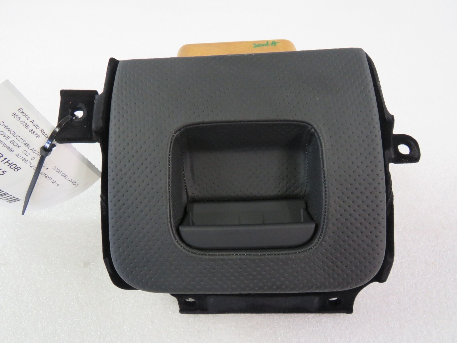 Lamborghini Gallardo, LP560, LP550, Glove Box Pocket, Used, P/N 401857121B
