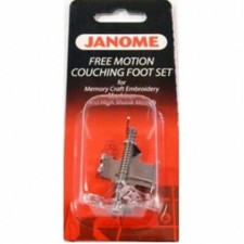 Janome Sewing Machine Free Motion Couching Foot Set New