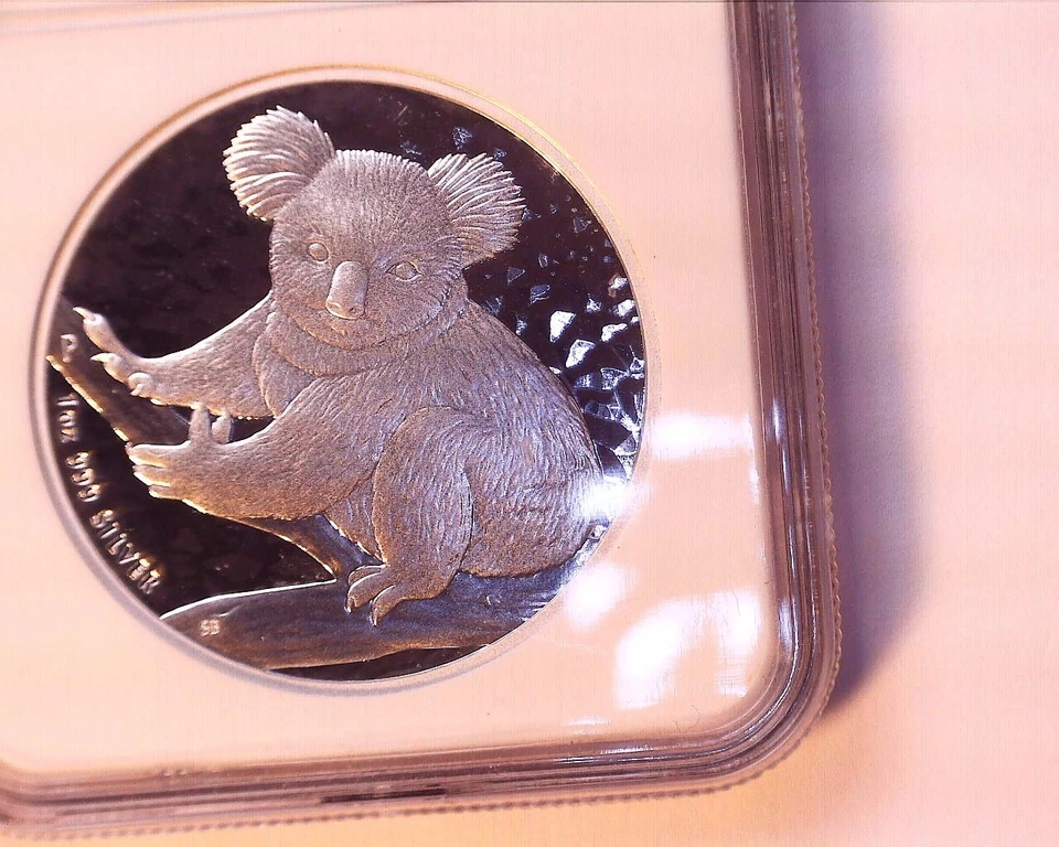 2009P AUSTRALIA $1 SILVER KOALA ONE OF FIRST 6000 STRUCK COIN NGC GEM BU - Image 2 of 4