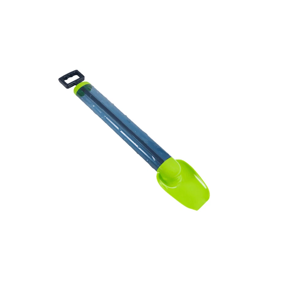 PLAYLAND SPRITZKANONE SANDSCHAUFEL SCHAUFEL SPIELZEUG BLAU GRÜN *NEU* 