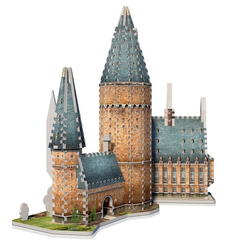 Harry Potter 3D Jigsaw Puzzle Hogwarts Great Hall 850 Pieces Wrebbit MSP $65 NEW - Picture 6 of 11