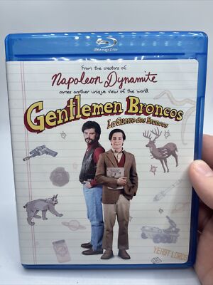 Gentleman Broncos (Blu-Ray, 2009, 20th Century Fox) Cult Comedy, Rare and OOP!