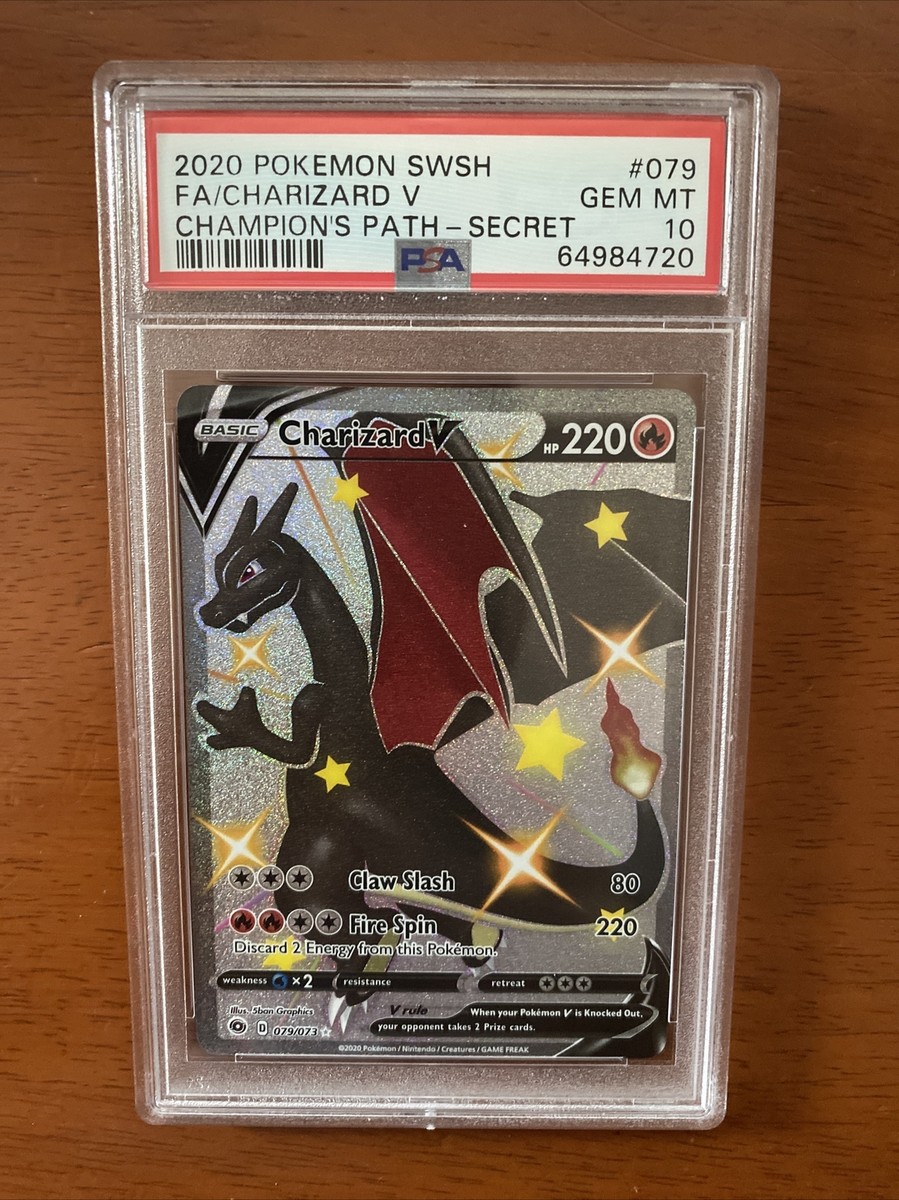 PSA 10 GEM MINT Pokemon Champions Path Secret Rare Shiny PSA 10 GEM MINT Pokemon Champions Path Secret Rare Shiny