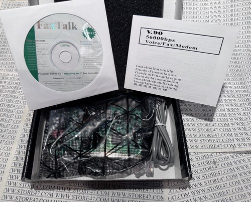 NOS RETRO 56k v.90 K56 Flex PCI MODEM VOICE DATA FAX ENF656-PCI-MOPR - Photo 3/5
