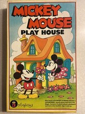 Vintage Disney Mickey Mouse Play House Colorforms Play Set 689