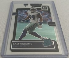 2022 Donruss Optic Football Sam Williams Dallas Cowboys Rated Rookie #269