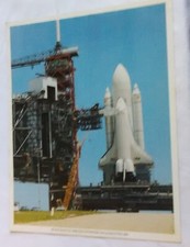 Photos - Space Shuttle First Time Set Up on Launch Pad - Columbia's 3rd Test Flt