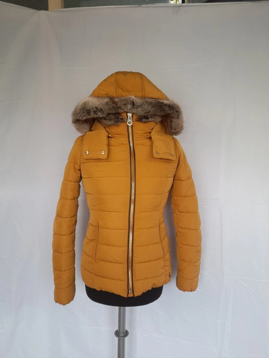 Mustard top joules coat