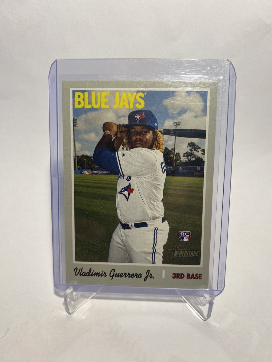 MLBカード　 vladimir guerrero jr. RC auto 2019 Topps Heritage Vladimir Guerrero Jr Rookie Card RC #504
