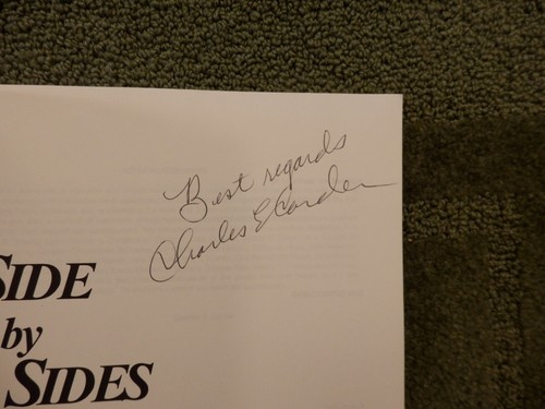 SIDE BY SDES OF THE WORLD BY CHARLES CARDER SIGNED - Picture 2 of 2