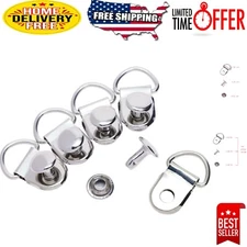 D-Ring Design Boot Lace Hooks with 50 Rivets - Perfect for DIY Enthusiasts