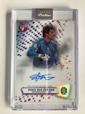 TOPPS PRISTINE ROAD TO EURO 2024 EDWIN VAN DER SAR NETHERLAND