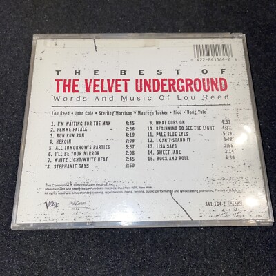 THE VELVET UNDERGROUND • The Best Of ~ Greatest Hits ~ Lou