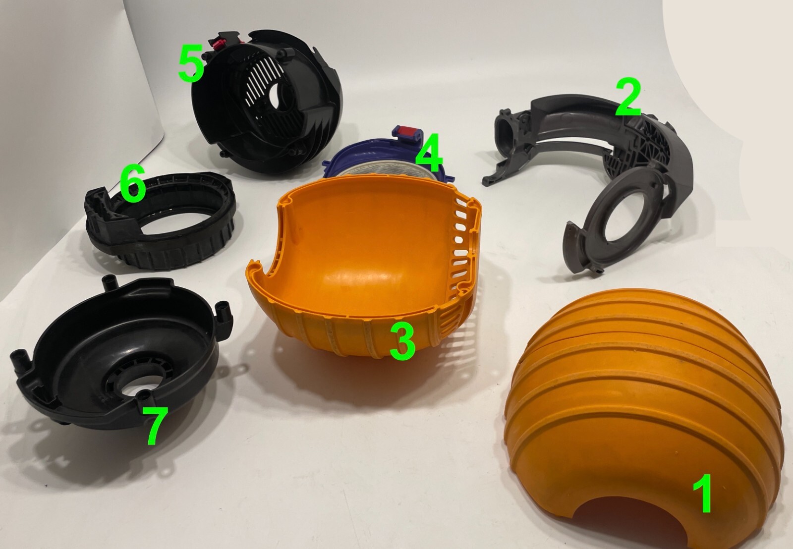 OEM Dyson DC24 upright vacuum Replacement Parts YOU PICK