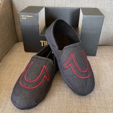 NIB True Religion Slippers - Small 7-8