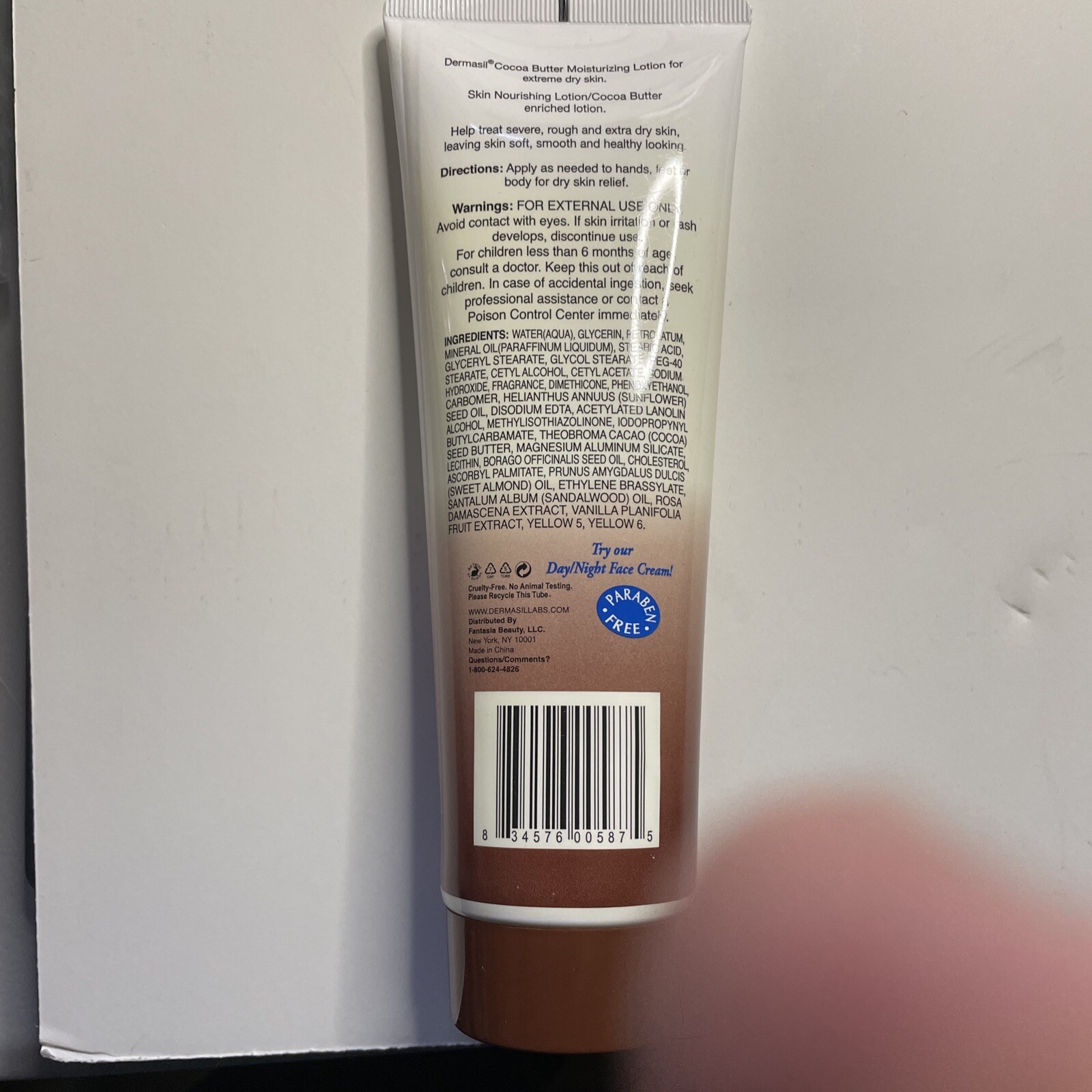 Dermasil Labs Cocoa Butter Moisturizing Body Lotion Pharmaceutical