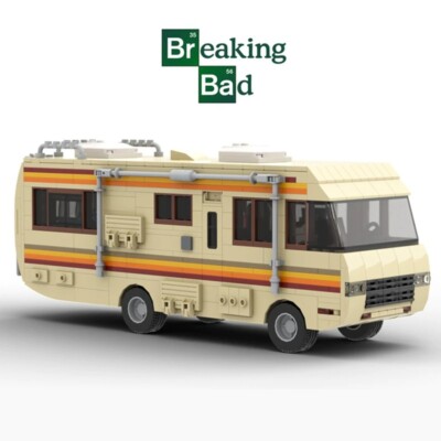 Backsteinbaustein Spielzeug Technik des amerikanischen Dramas Breaking Bad 