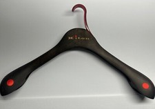 KITON SHIRT COAT BROWN WOOD HANGER 15  