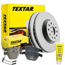 TEXTAR Bremsensatz Mercedes Benz S-Klasse (W221) Ø320mm Hinten belüftet +WK