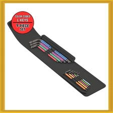 Wera SAE (Standard) Hex-Plus L-Key Wrench 9-Piece Set (05 022639 001) NEW