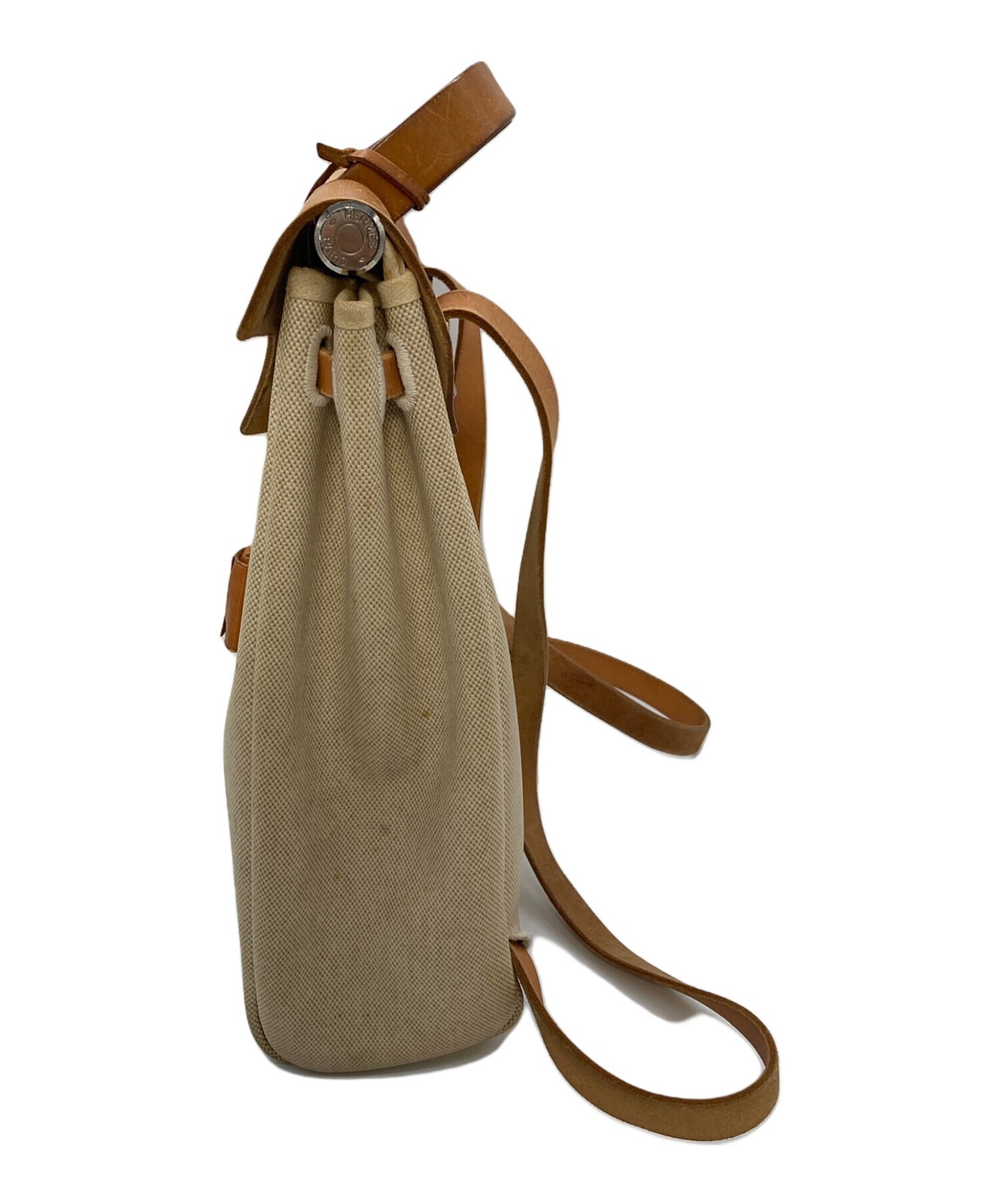 Authentic HERMES Beige × Brown Backpack – Herbag … - image 12