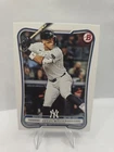 Topps 2026 Bowman Aaron Judge Base Set #1 New York Yankees MLB Baseball Card