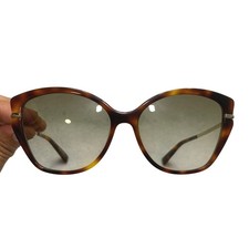 Longchamp LO627S Sunglasses Womens OS Brown Tortoise Shell Cat Eye 57-16-140