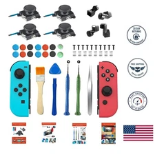 All-in-One Joycon Joystick Repair Kit for Enhanced Gameplay – 48 Pieces Included